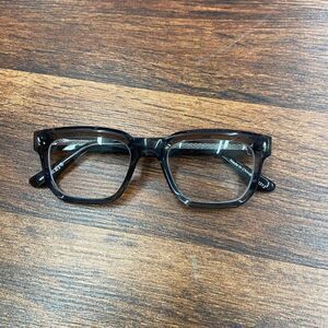 Zenni Unisex Black Square Plastic Rim Prescription Glasses